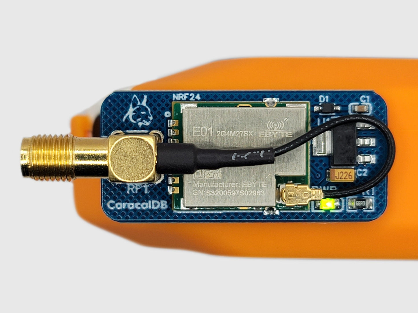 Mini NRF24 Add-on Board for Flipper Zero - CaracalDB